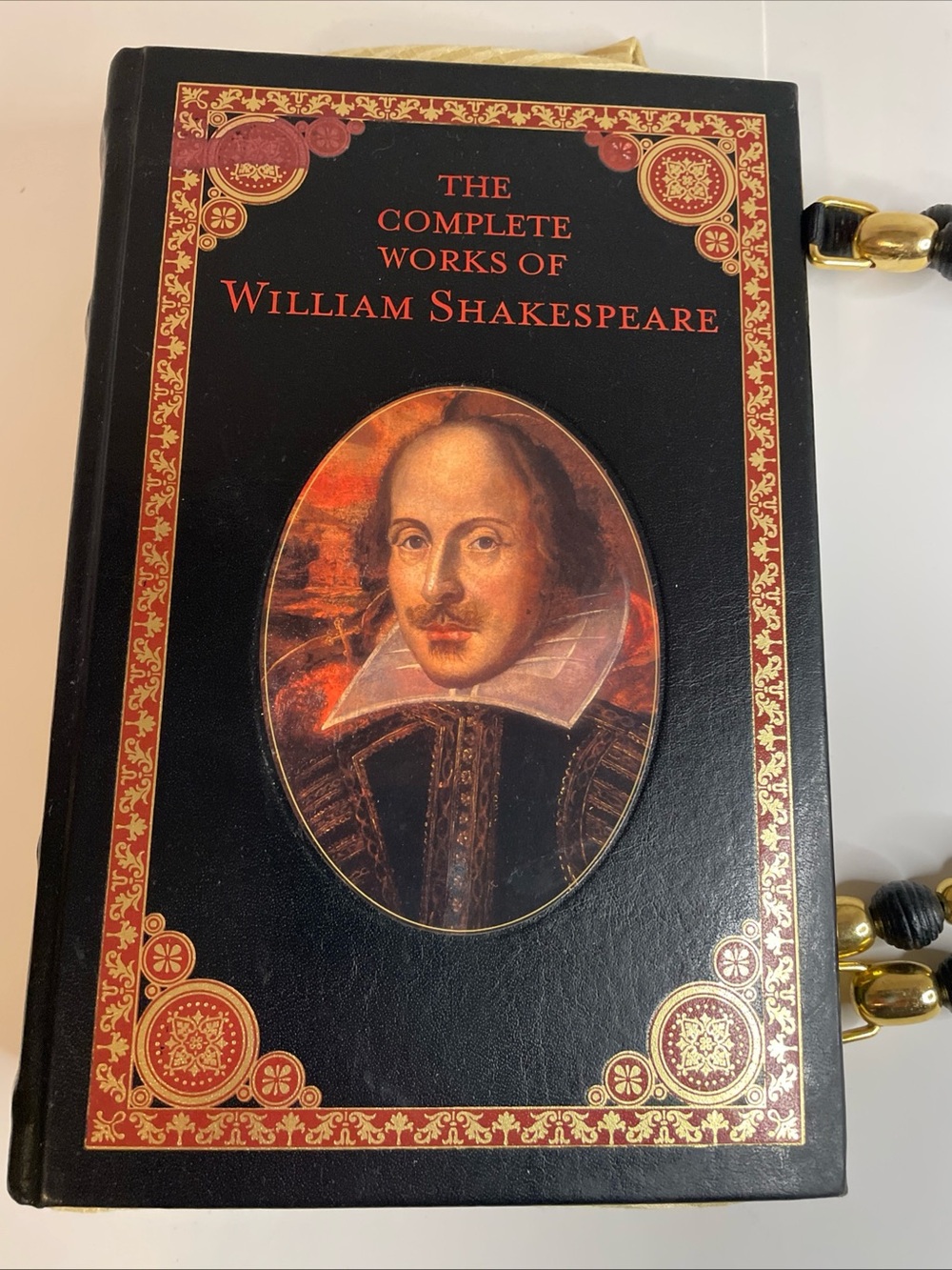 The Complete Works Of William Shakespeare Book Purse Handbag Beaded Handle - Picture 5 of 16